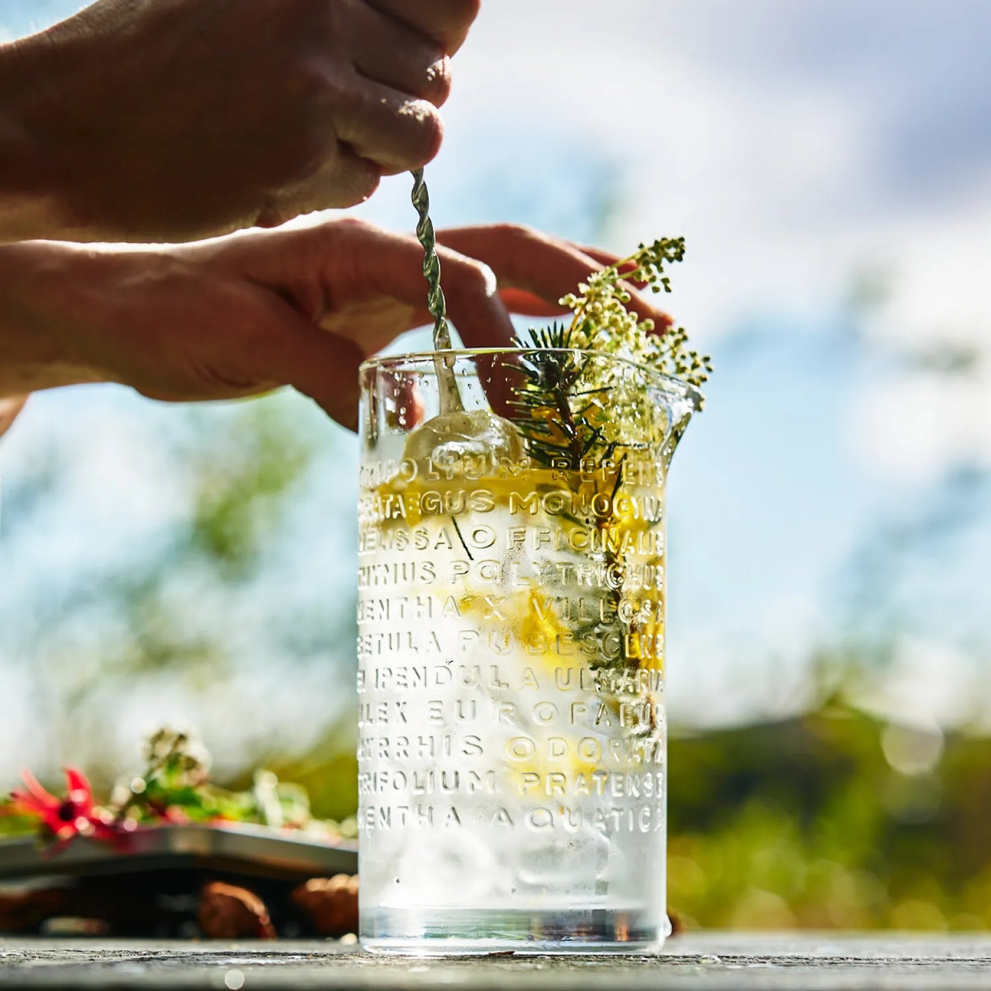 The Botanist Mixing Glass